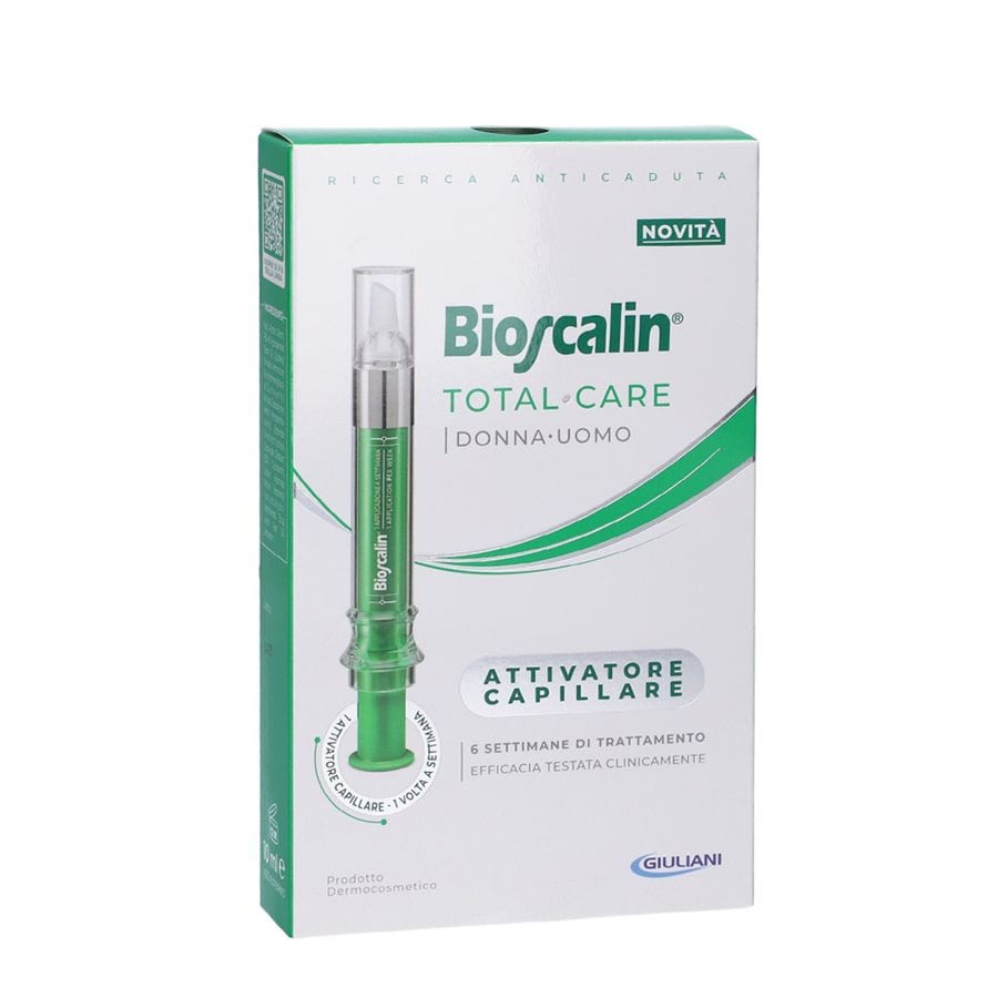 Bioscalin total care donna/uomo 1 attivatore capillare da 10ml 6 settimane di trattamento
