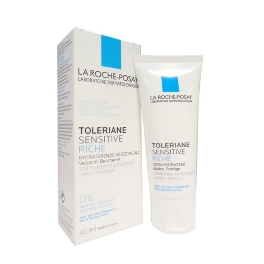 La Roche Posay Toleriane Sensitive Riche Crema Viso 40ml - ZERO SPRECHI - scadenza 3/27