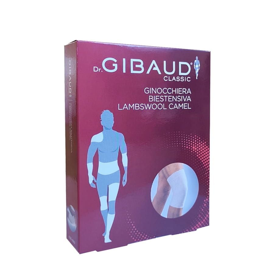 Dr. Gibaud Classic Ginocchiera Biestensiva lambswool camel Taglia 4
