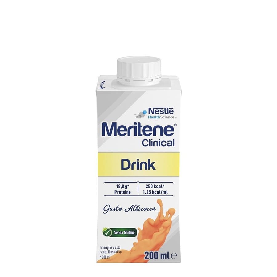 Meritene Clinical drink gusto albicocca 200ml