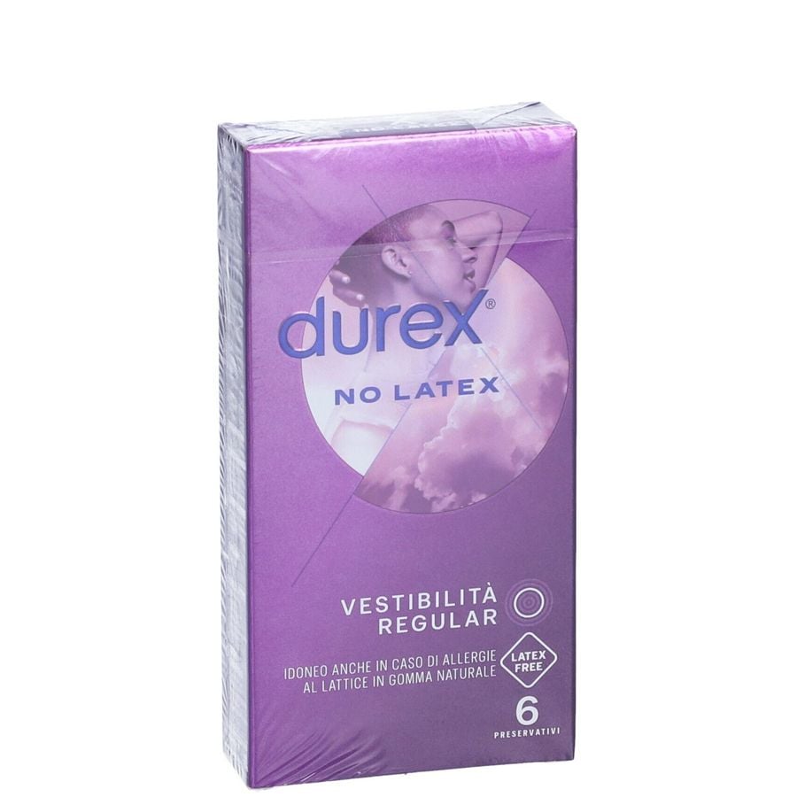 Durex No Latex 6 Pezzi - ZERO SPRECHI - scadenza 28/02/2026
