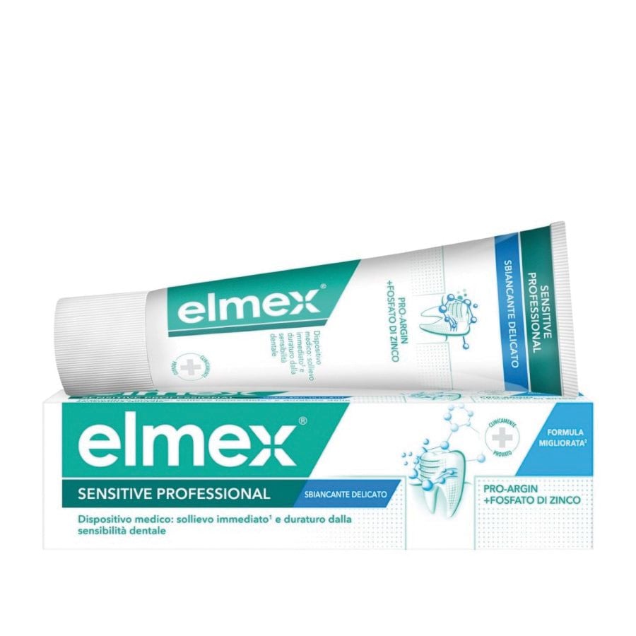 Elmex sensitive professional dentifricio sbiancante delicato 75ml - ZERO SPRECHI 