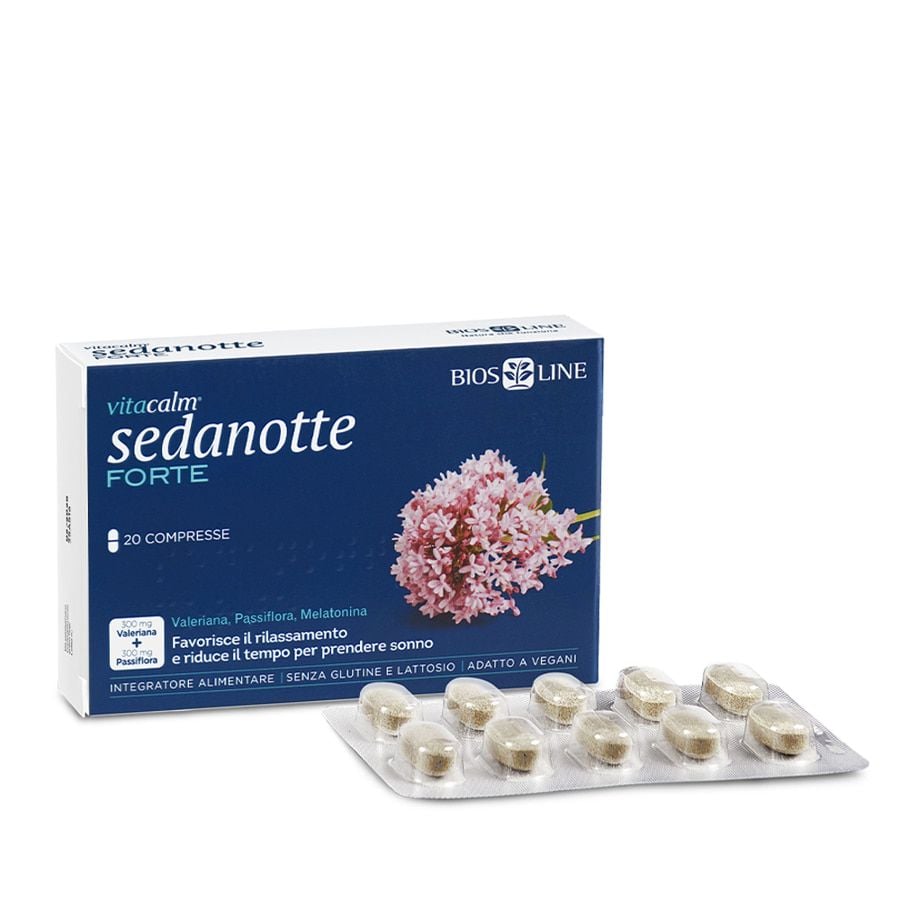 Bios Line VitaCalm Sedanotte Forte 20 compresse 