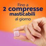 Cebion Integratore Alimentare 500mg 20 Compresse Masticabili