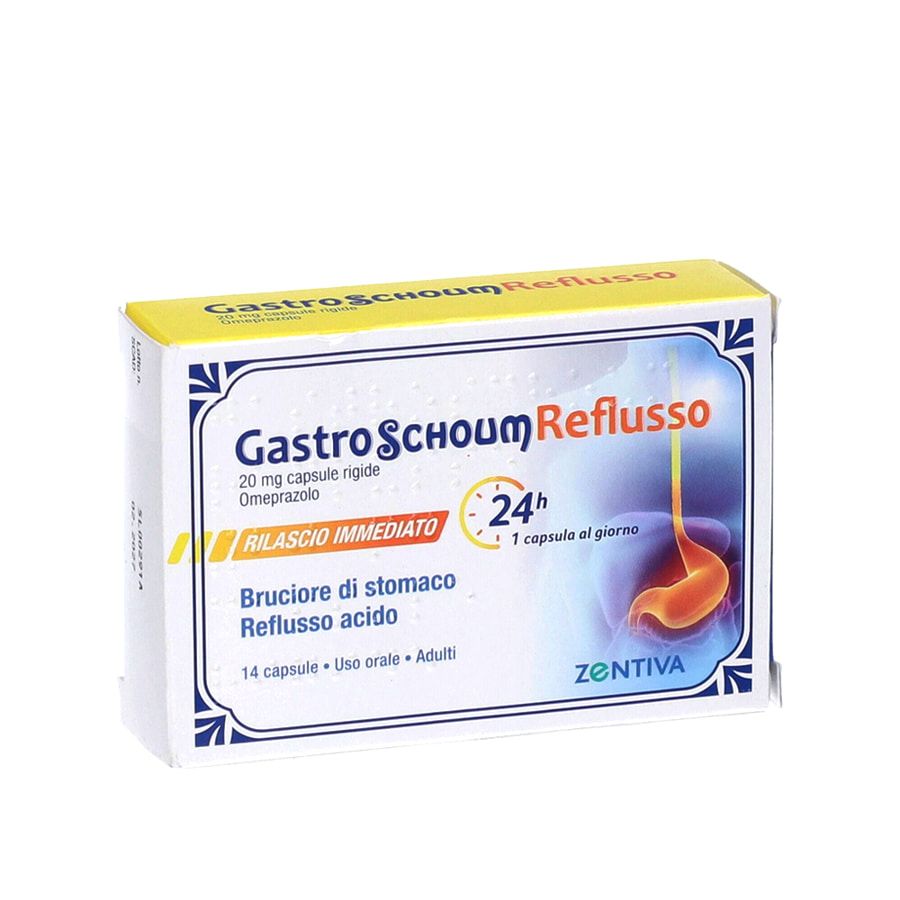 GastroSchoum Reflusso 20mg 14 Capsule Rigide