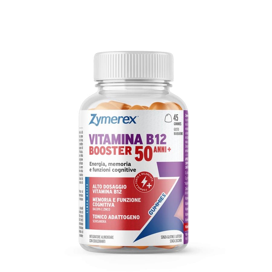 Zymerex vitamina B12 Booster 50anni+ 45 gummies