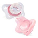 Chicco PhysioForma Gommottino Ciuccio Silicone Rosa 2-6 Mesi Confezione 2 Pezzi - ZERO SPRECHI