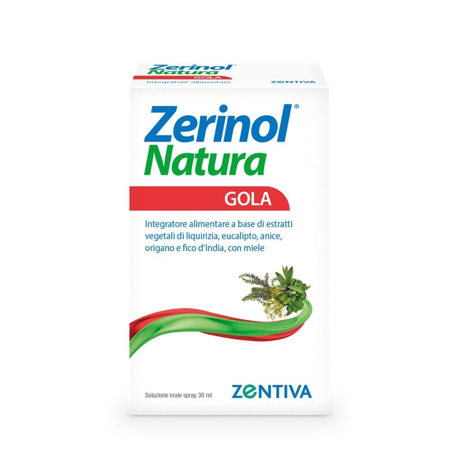 Zerinol Natura Gola spray - ZERO SPRECHI - scadenza 2/2026