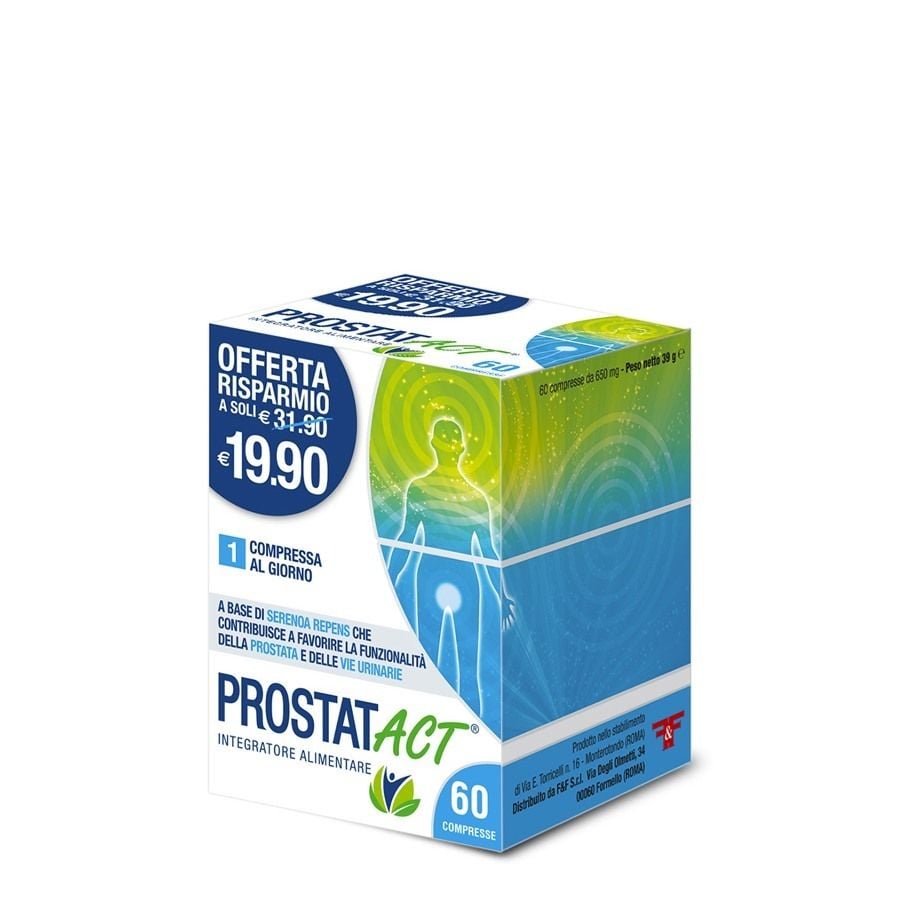Prostat Act 60 Compresse - ZERO SPRECHI - scadenza 30/11/2025