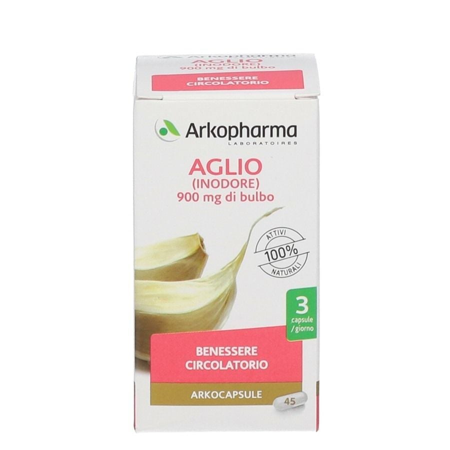 Arkopharma Arkocps Aglio 45 Compresse - ZERO SPRECHI - scadenza 31/12/2025