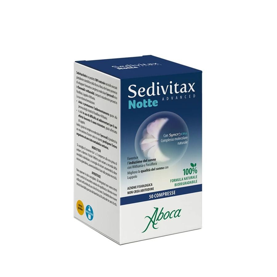 Aboca Sedavitax Notte Advanced 50 compresse