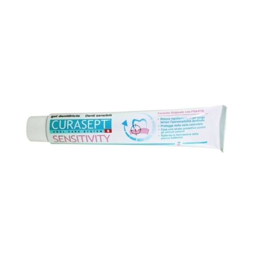 Curasept Sensitivity Gel Dentifricio Trattamento Quotidiano 75ml - ZERO SPRECHI