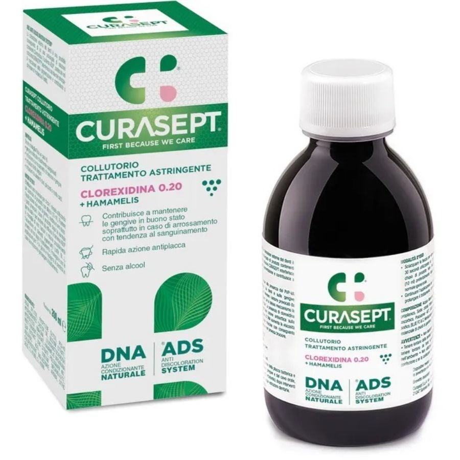 Curasept Collutorio ADS + DNA Trattamento Astringente 200ml 