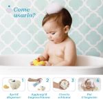 Chicco set primi bagnetti contiene: bagno corpo e capelli 200ml + spazzola corpo