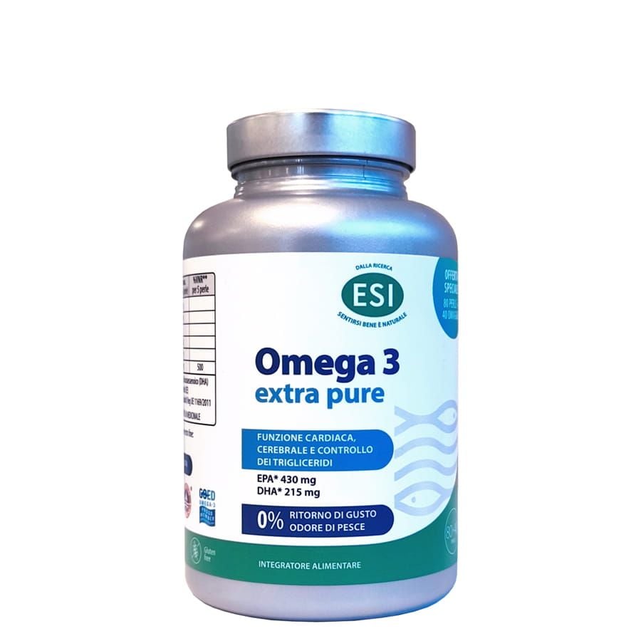 ESI Omega3 Extra pure 80perle+40 da 1g in omaggio