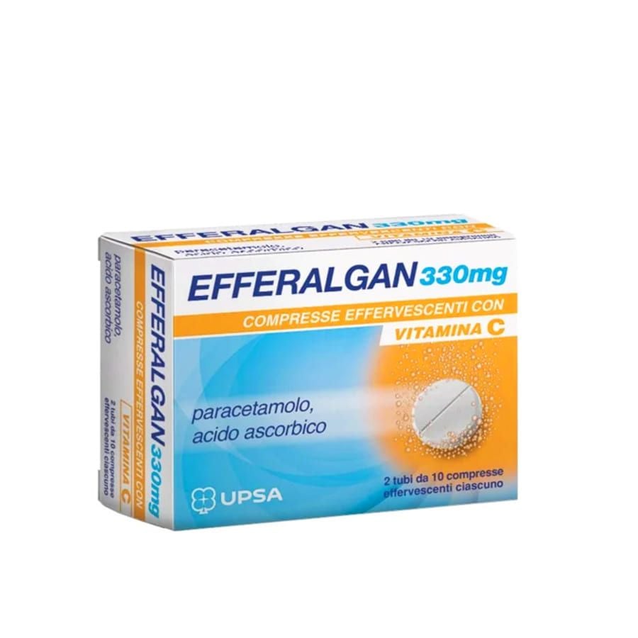 Efferalgan 330mg 20 Compresse Effervescenti