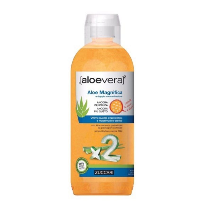 Zuccari Aloevera2 Aloe Magnifica 1000ml - ZERO SPRECHI - scadenza 3/2026