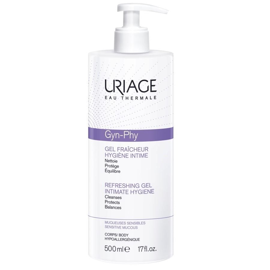 Uriage Gyn Phy Gel Rinfrescante Igiene Intima 500ml - ZERO SPRECHI - scadenza 2/2026