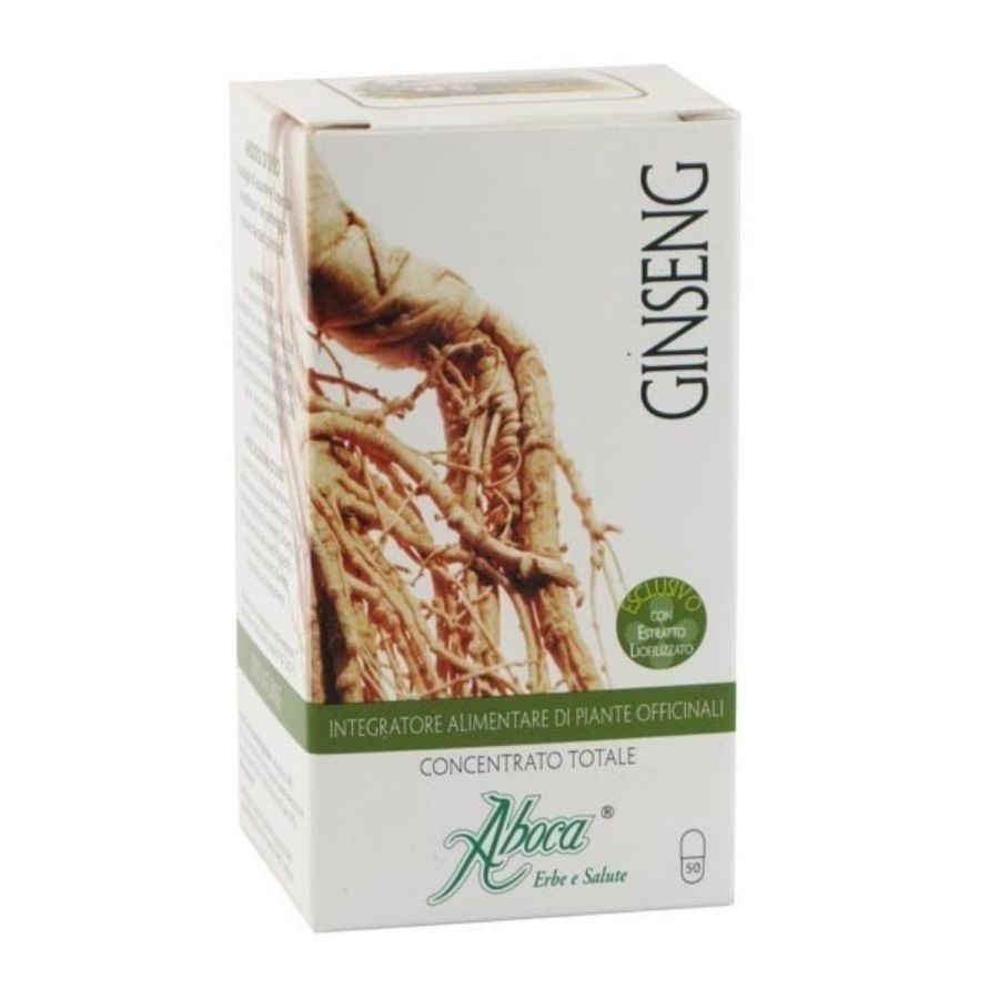 Aboca Ginseng 50 Opercoli 25gr - ZERO SPRECHI  - scadenza 2/2026