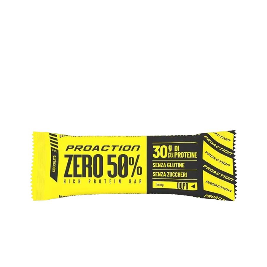 Proaction Zero 50% Barretta Proteica Cioccolato 60 gr