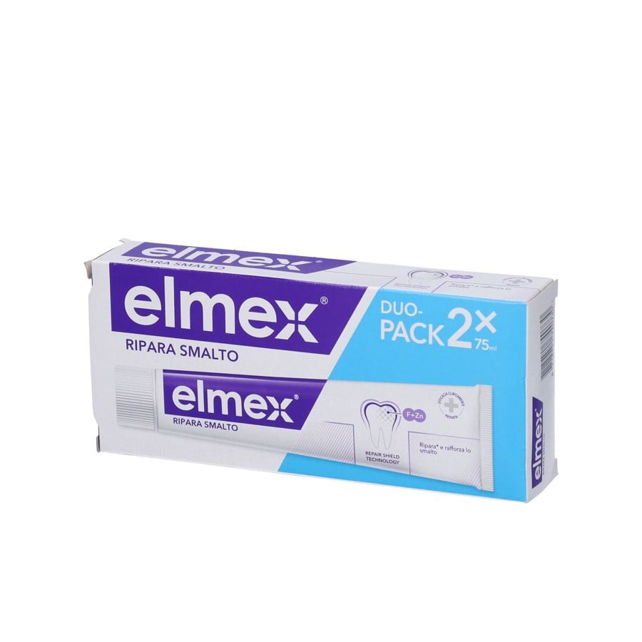 Elmex Ripara Smalto Duo-Pack x2 75 ml