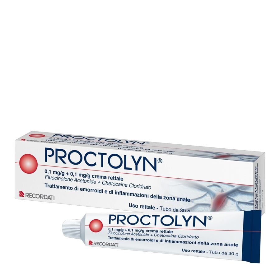 Proctolyn Crema Rettale 0,1MG+10MG 30gr