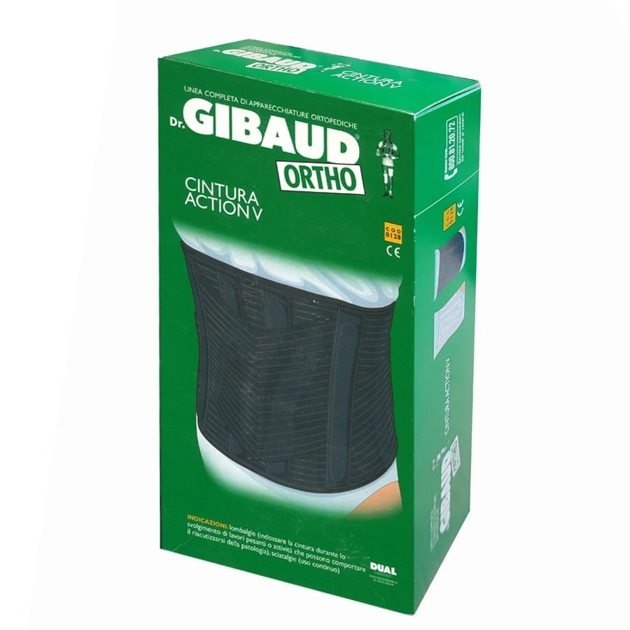 Dr. Gibaud Cintura Action V Corsetto Lombosacrale Taglia 1 da 78 a 89 cm - ZERO SPRECHI