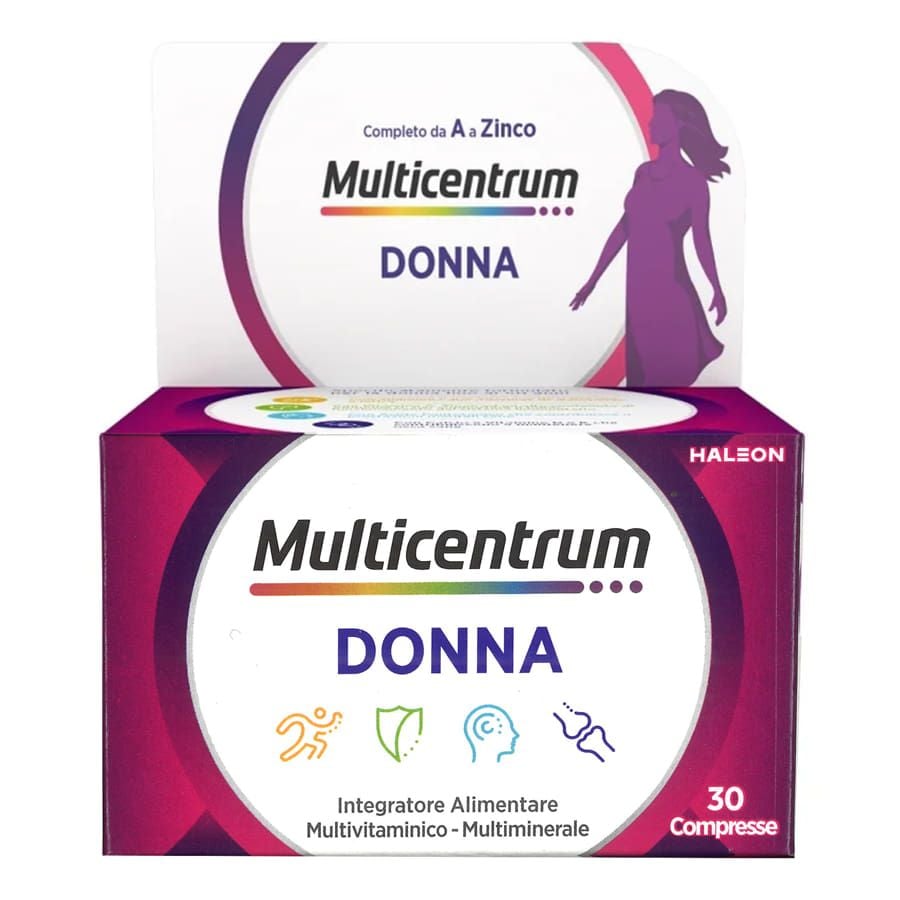 Multicentrum Donna Multivitaminico 30 Compresse - ZERO SPRECHI