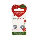 Biojoux Orecchini BJT257 Open Heart Crystals 10MM - ZERO SPRECHI