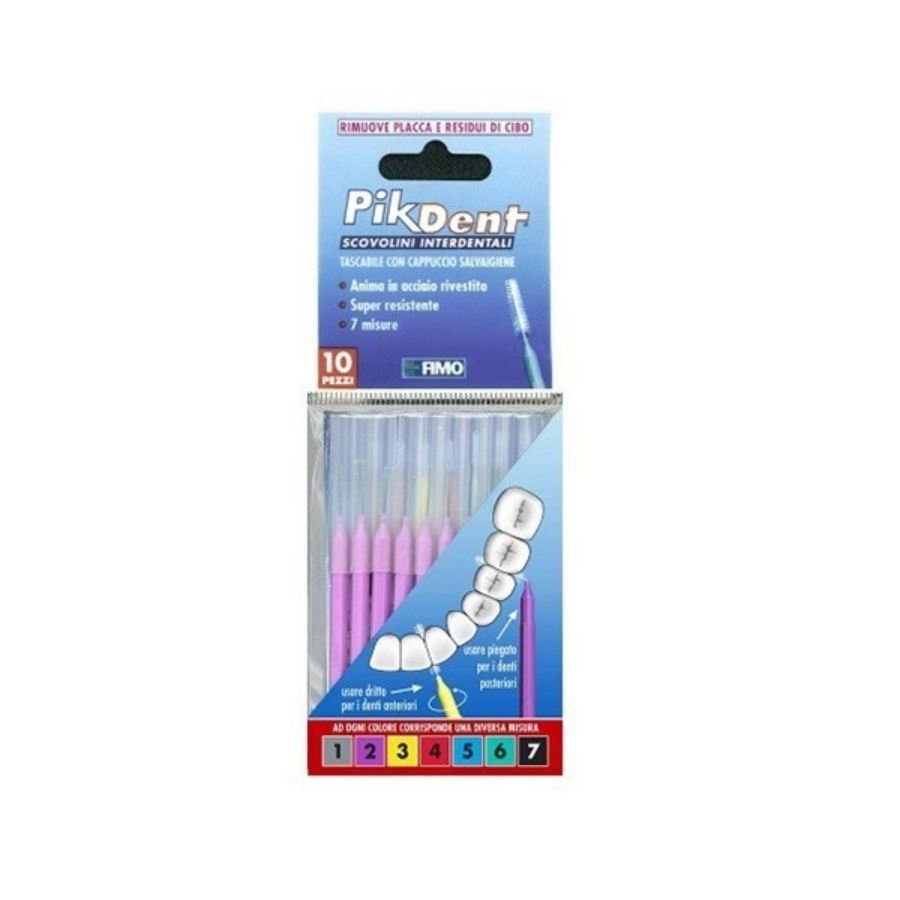 PikDent Scovolini Interdentali 10 Pezzi Col2 0,5MM - ZERO SPRECHI