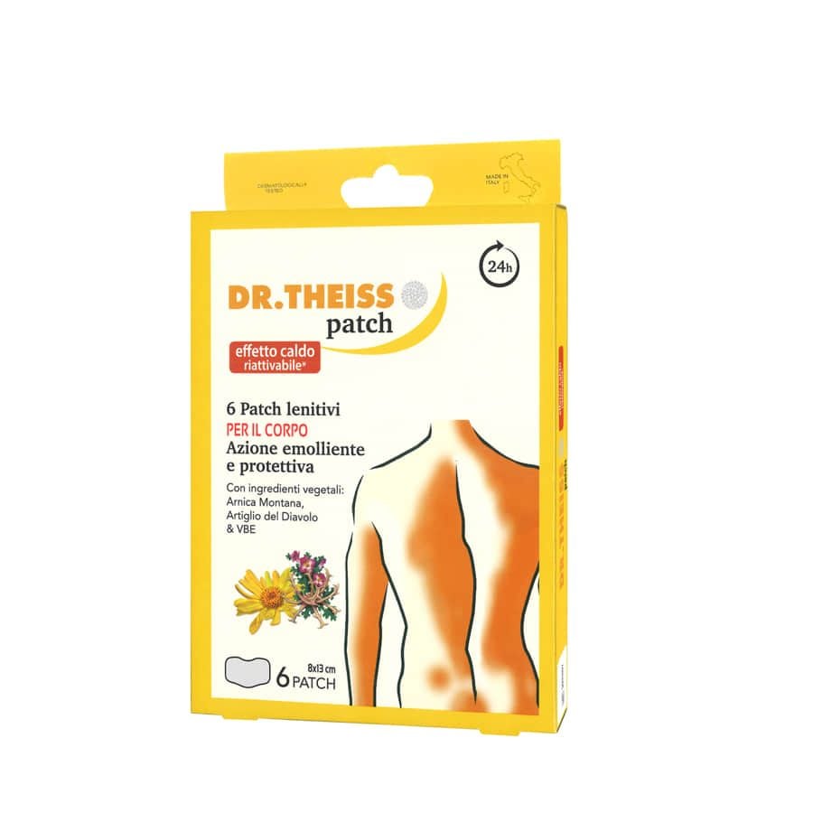 Dr. Theiss Patch Lenitivi per il corpo 6 patch 8x13cm