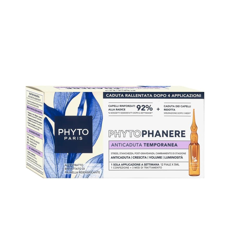 PhytoPhanere Trattamento Anticaduta Temporanea 12 fiale da 5ml