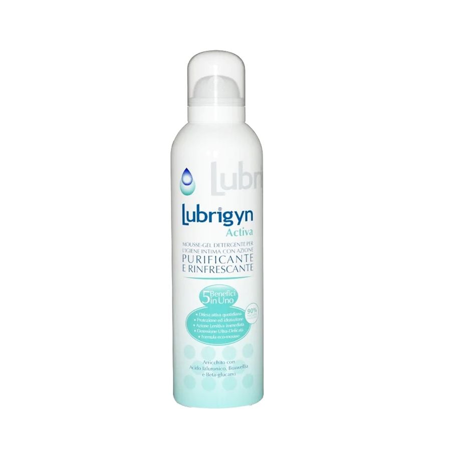 Lubrigyn Activa Mousse-Gel Detergente Purificante e Rinfrescante 150ml