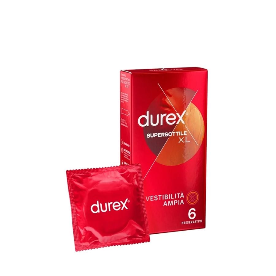 Durex supersottile XL 6 preservativi