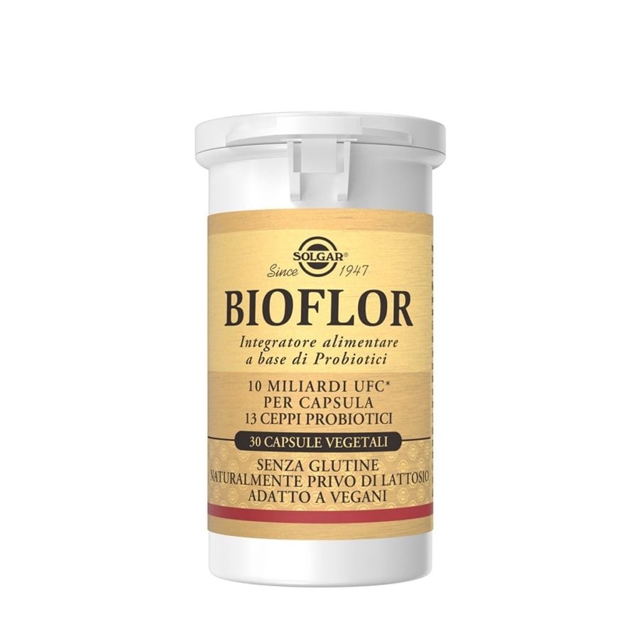 Solgar Bioflor integratore probiotico 30 capsule vegetali