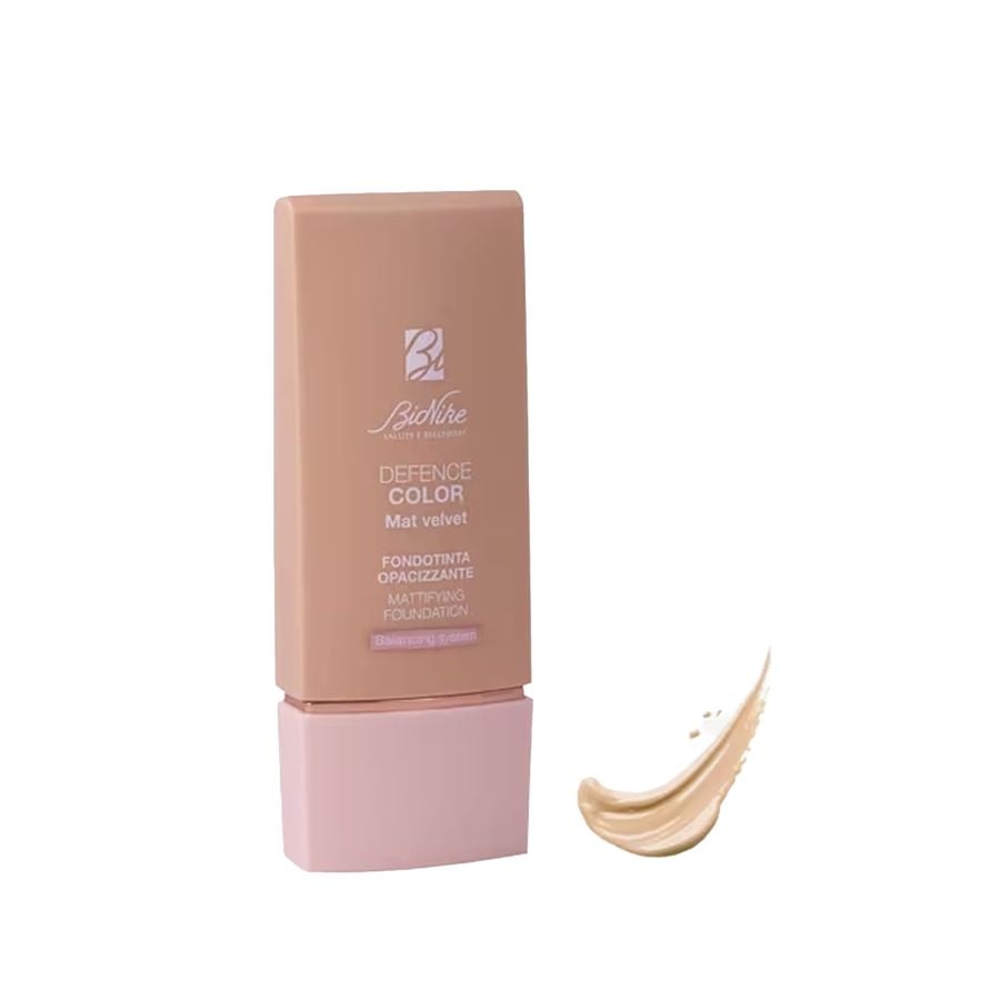 Bionike Defence Color Mat Velvet Fondotinta Opacizzante  01 Ivory 30ml