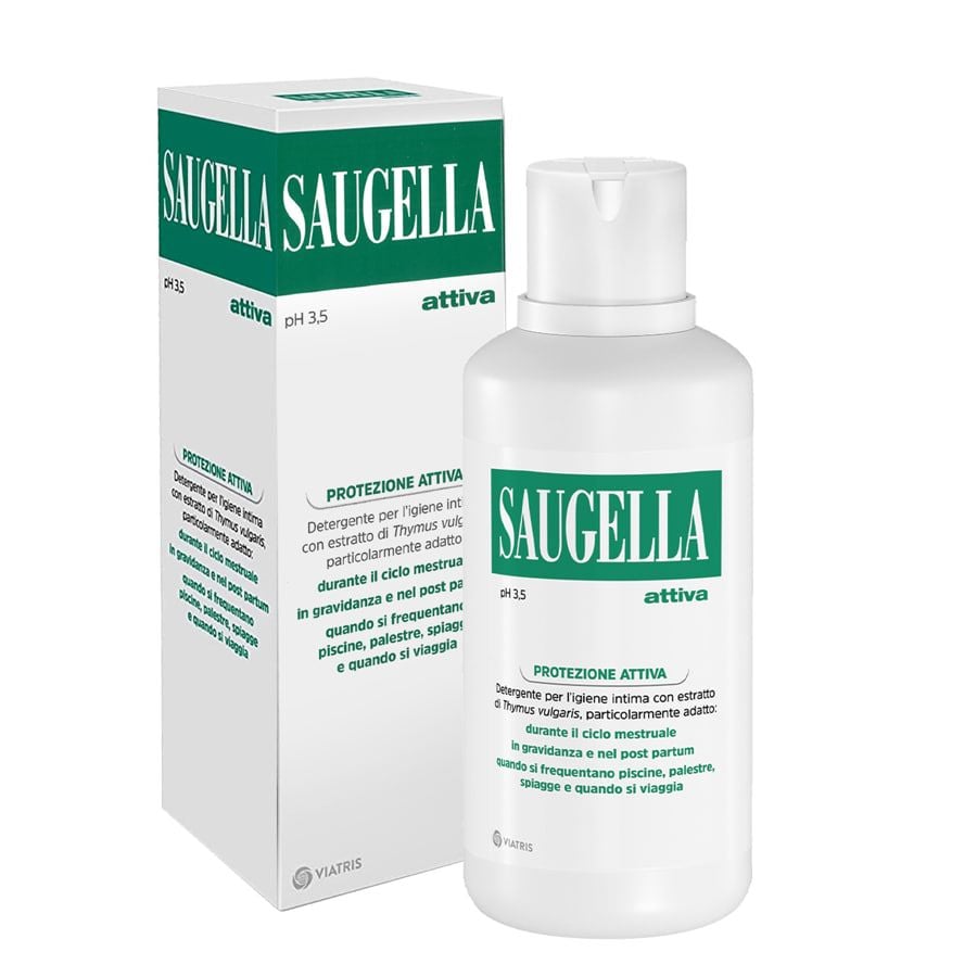 Saugella Attiva Detergente Intimo Liquido 250ml - ZERO SPRECHI 