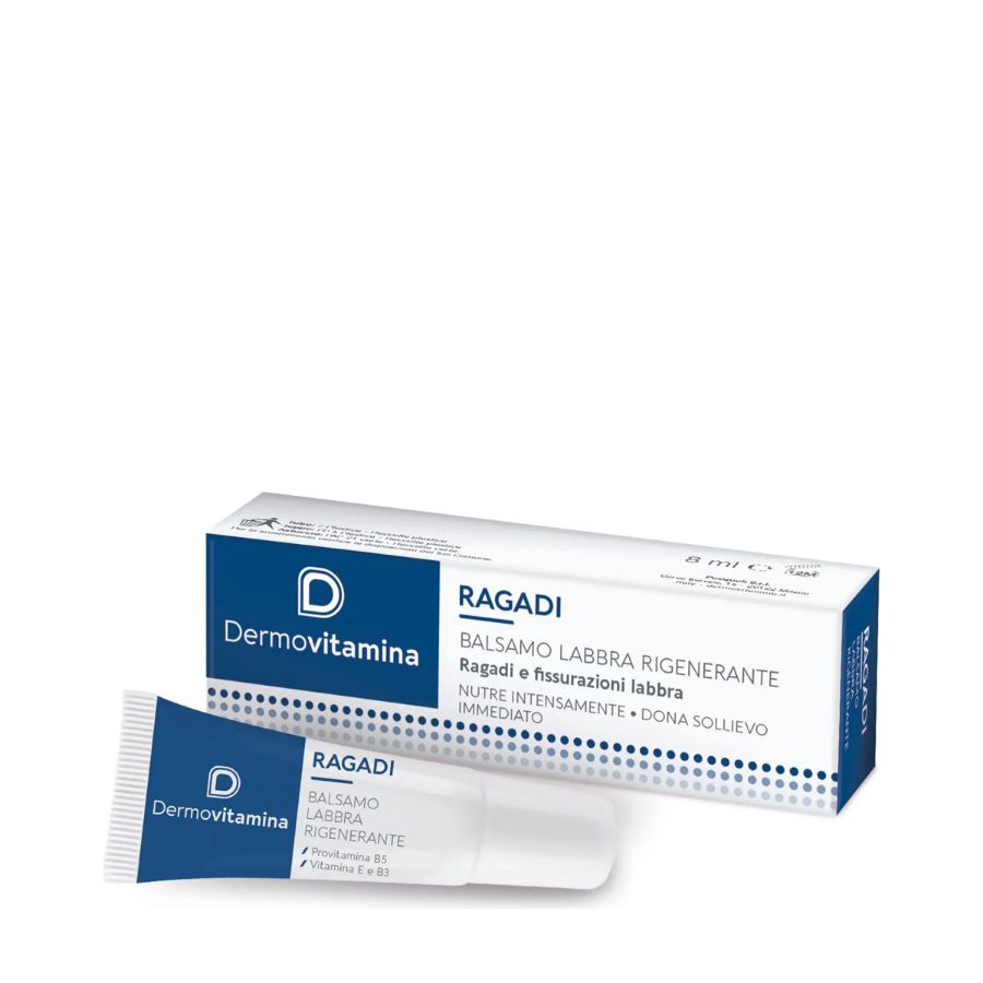 Dermovitamina Ragadi Labbra Balsamo Riparatore 8ML