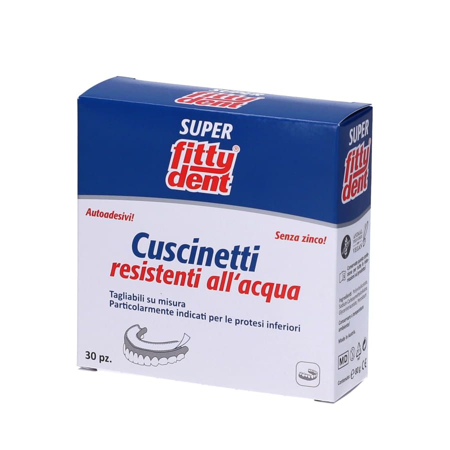 Ideco Fittydent Cuscinetti Adesivi 30 Pezzi