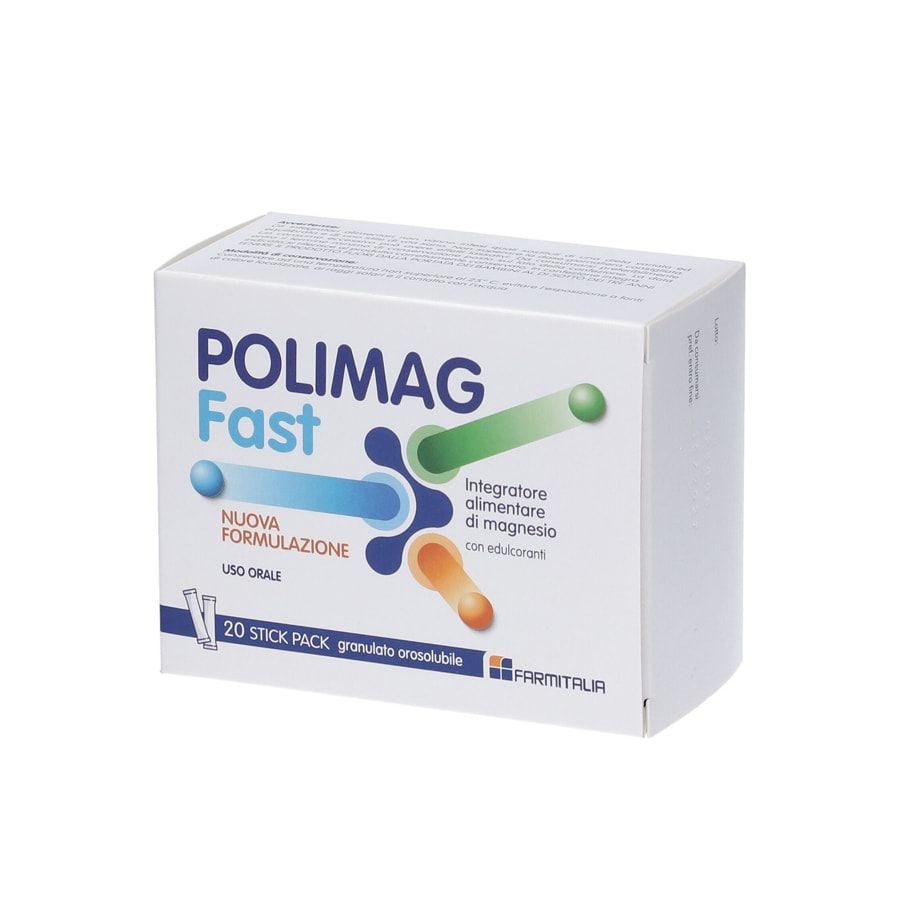 Farmitalia Polimag Fast 20 Bustine Orosolubili