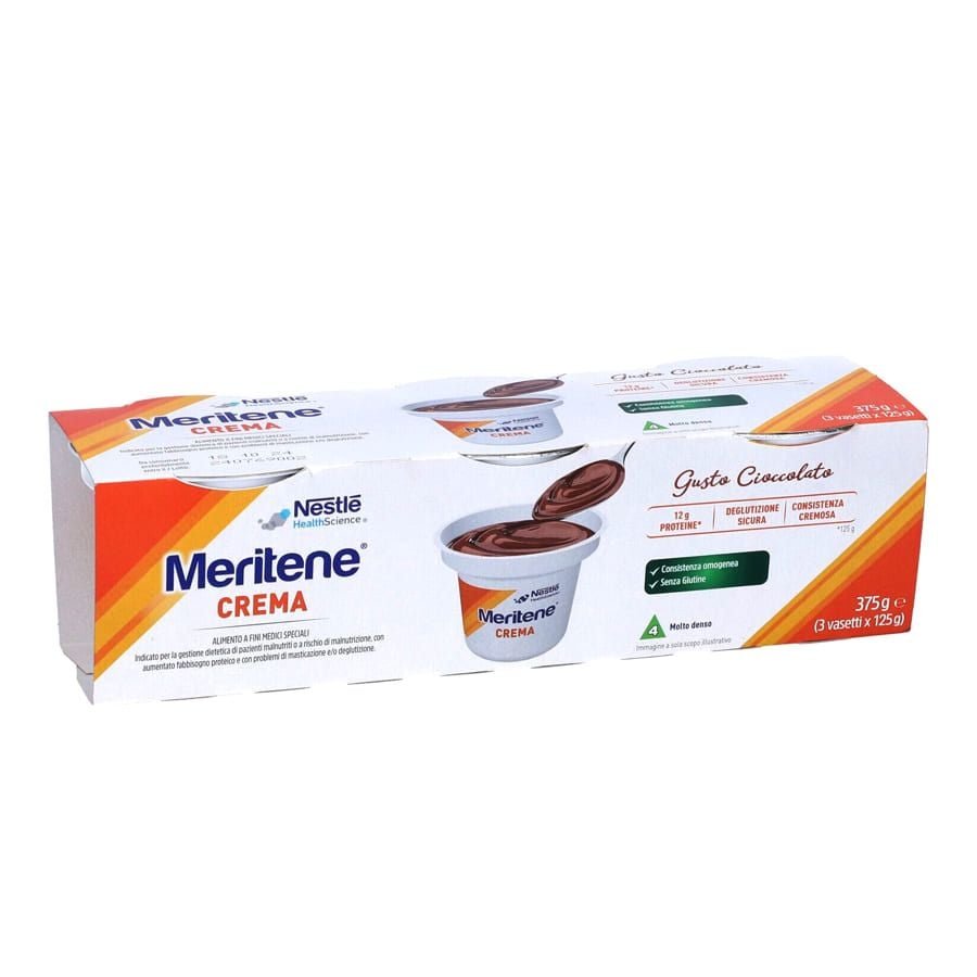 Nestle Meritene Creme Cioccolato 3X125gr