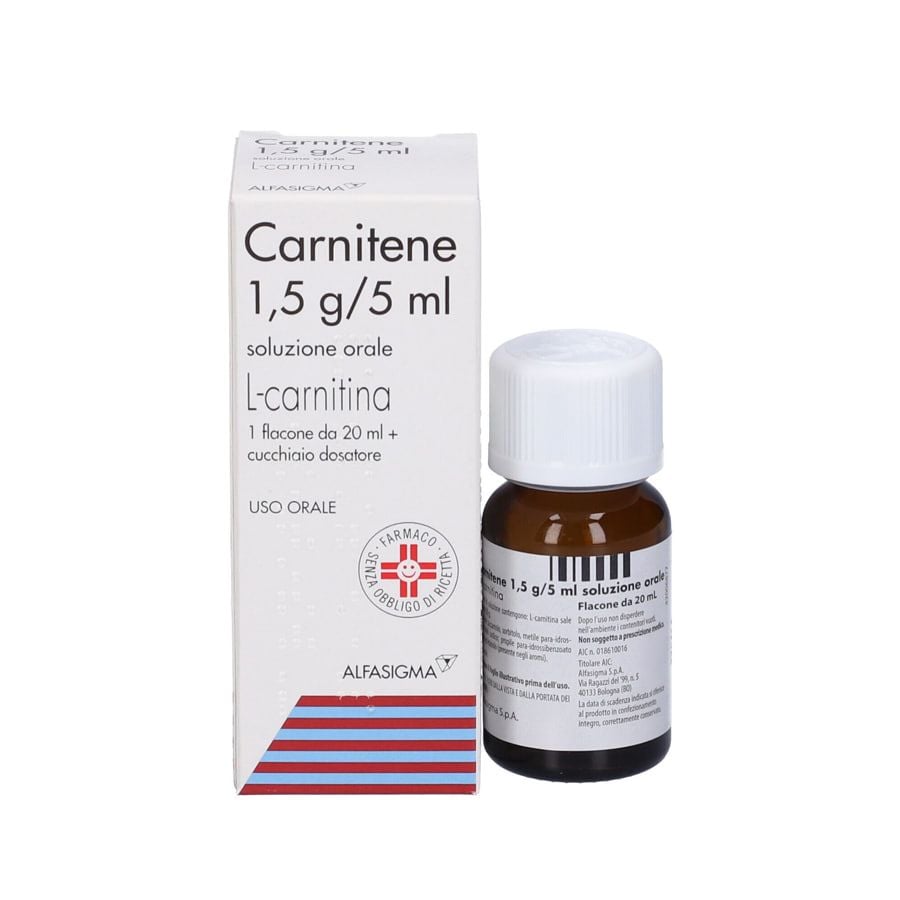 Carnitene Soluzione Orale 1,5 gr/5 ml