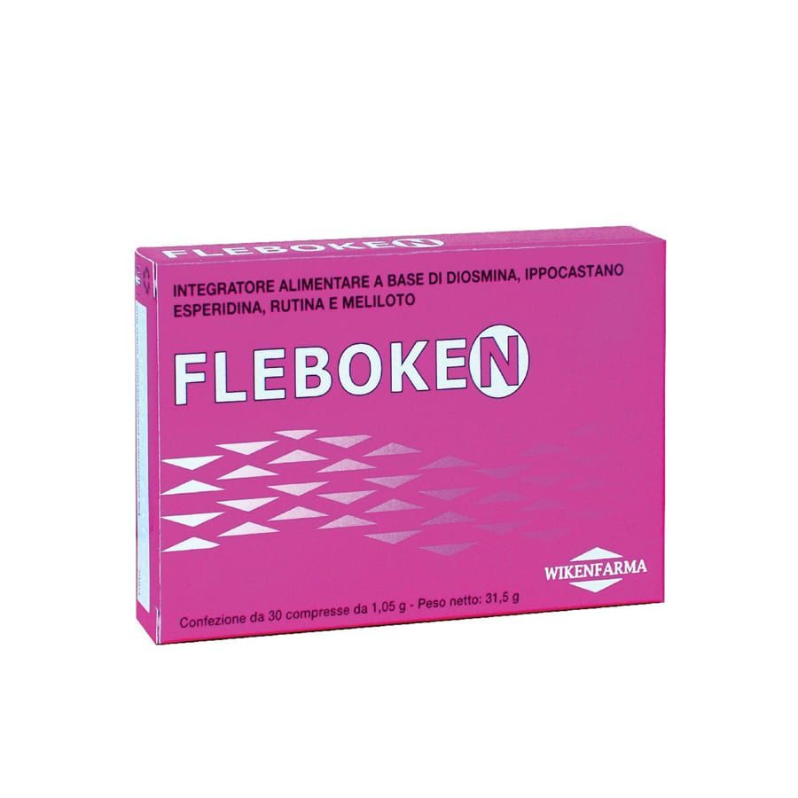 Wikenfarma Fleboken 30 Compresse