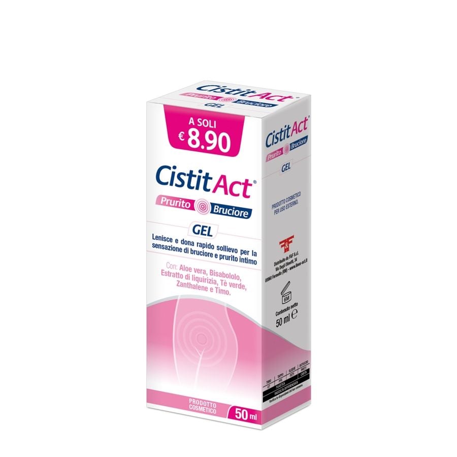 Cistit Act gel prurito bruciore 50ml
