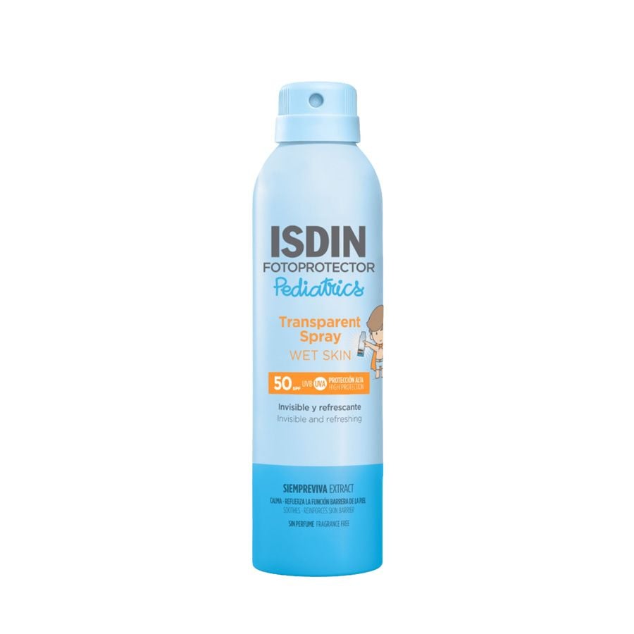 Isdin Pediatrics Transparent Spray Wet Skin SPF 50 250ml