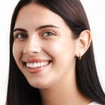 Biojoux Orecchino Alexia Gold Plated a cerchio Oro in Acciaio Medicale 16mm