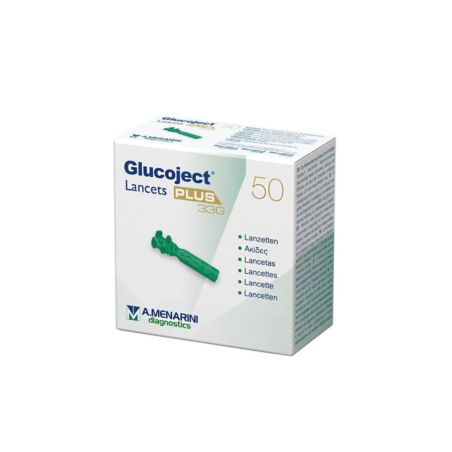 Menarini Glucoject Lancette Plus 33G 50 pezzi