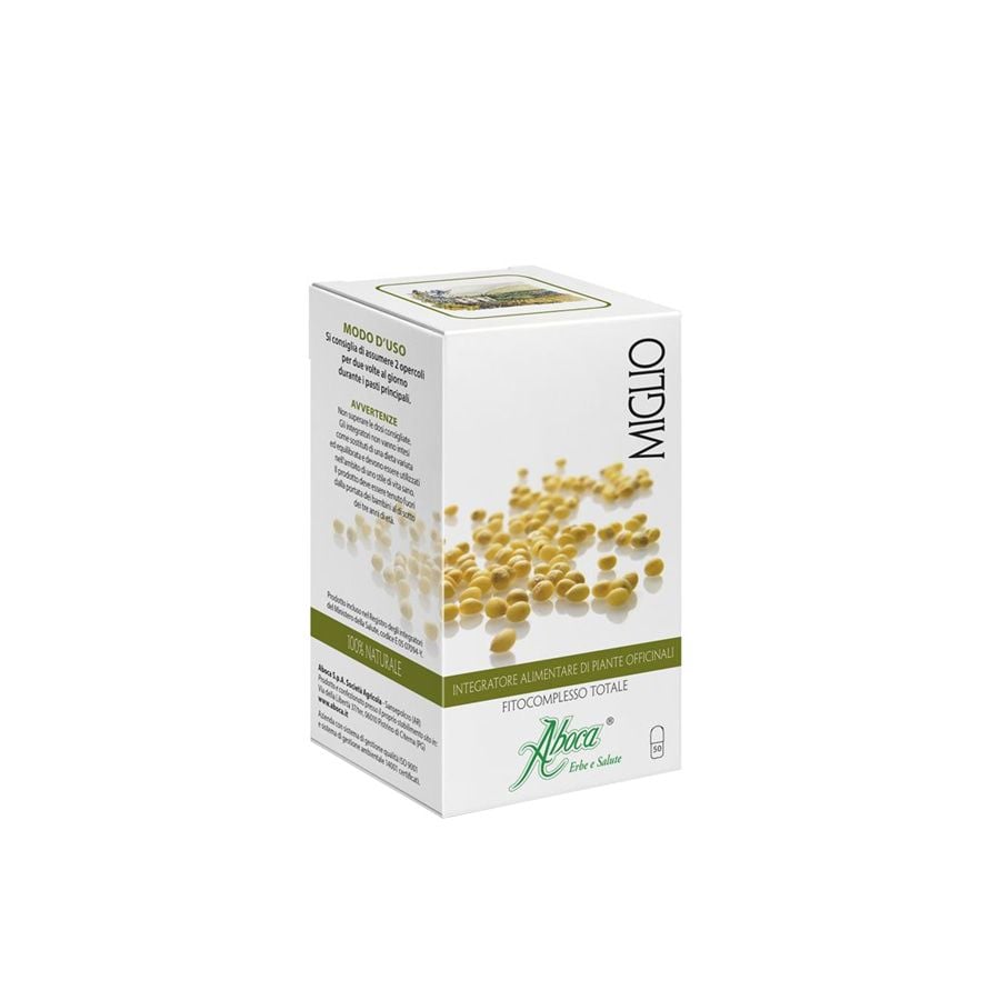 Aboca Miglio Fitocomplesso Concentrato Totale 50 Opercoli