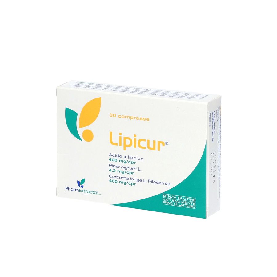 Pharmaextracta Lipicur 30 Compresse