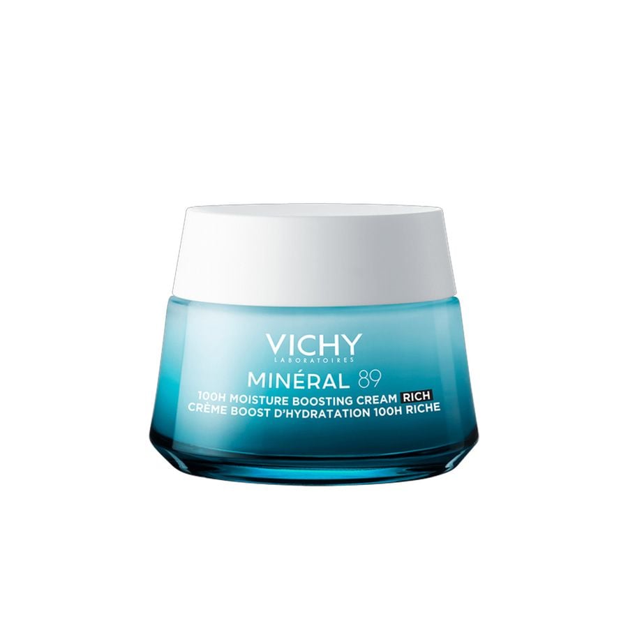 Vichy Mineral 89 Crema Booster Idratazione 100H Ricca 50ml
